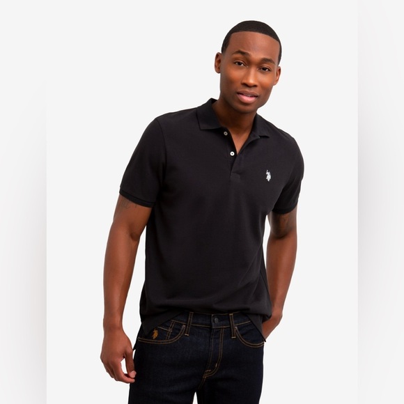 U.S Polo Assn. Performance Pique Polo Size Large - Picture 1 of 10